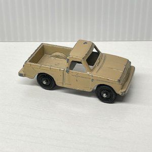 Vintage Tootsietoy Diecast Brown Metal Pickup Truck Approximately 2 Inches